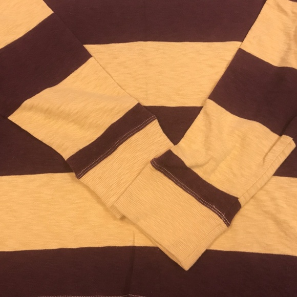 J Crew Jersey size small, long sleeve Polo Shirt - Picture 3 of 6